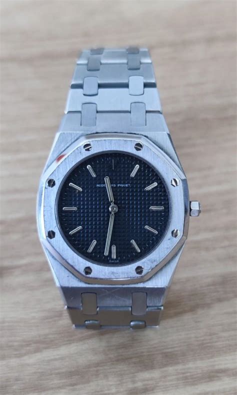 audemars piguet ro 6008st|Audemars Piguet Royal Oak 30mm 6008ST Blue / black dial.